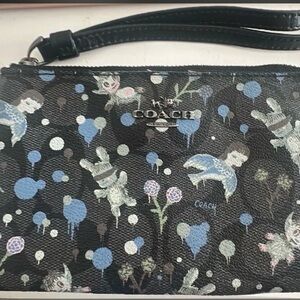 Coach x Gary Baseman “Secret Order” corner zip wristlet